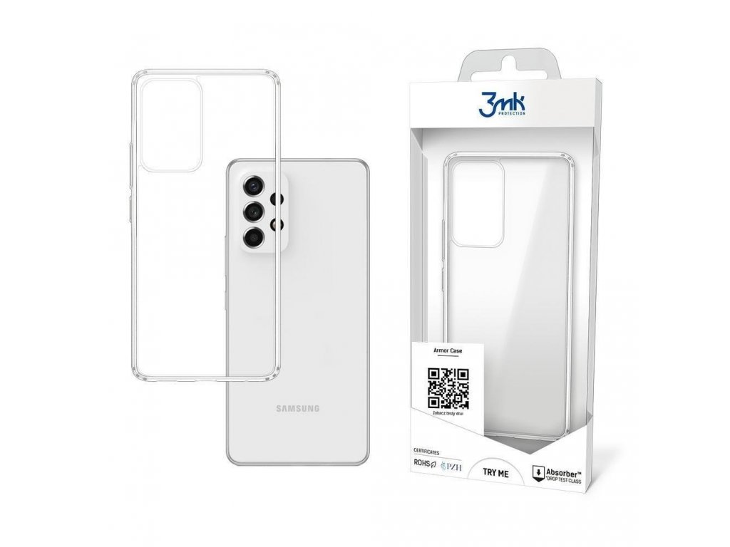 Zadní kryt Armor Case pro Samsung Galaxy A53 5G A536 transparentní