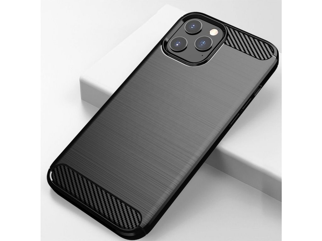 Zadní kryt CARBON pro IPHONE 11 PRO 2019 ( 5,8" ) černé