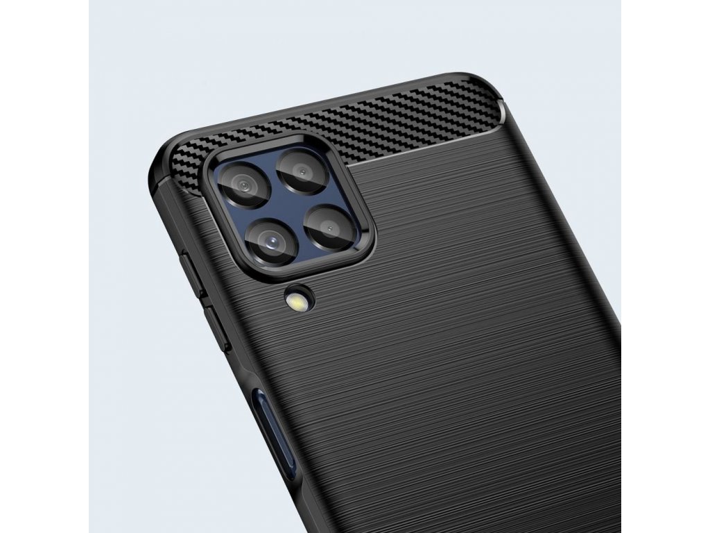 Zadní kryt CARBON pro Samsung Galaxy M53 černé