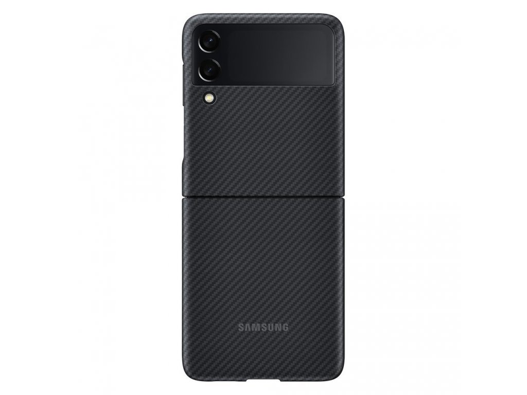 Zadní kryt Carbon pro Samsung Galaxy Z Flip 3 - černý