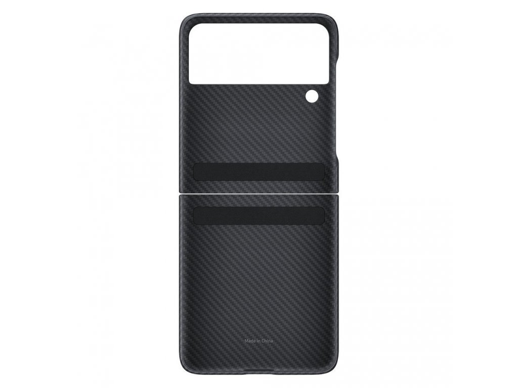 Zadní kryt Carbon pro Samsung Galaxy Z Flip 3 - černý