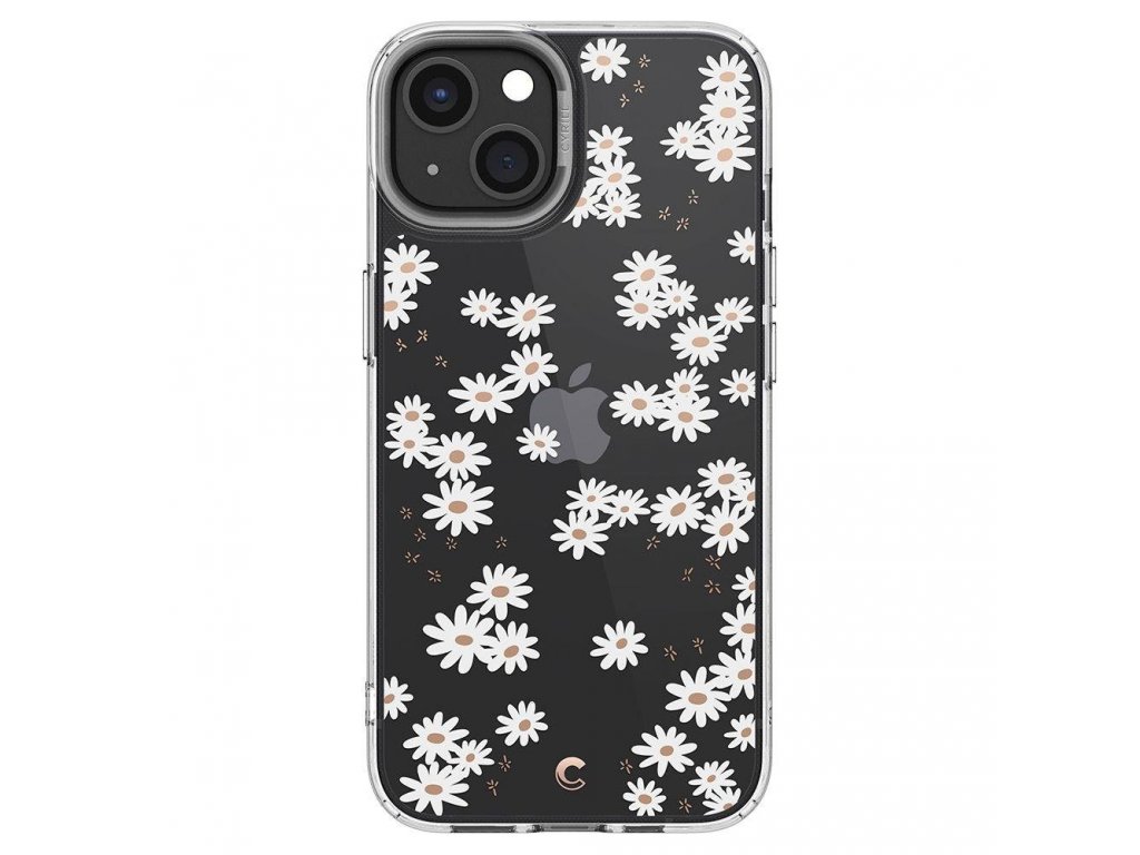 Zadní kryt CYRILL CECILE pro iPhone 13 WHITE DAISY