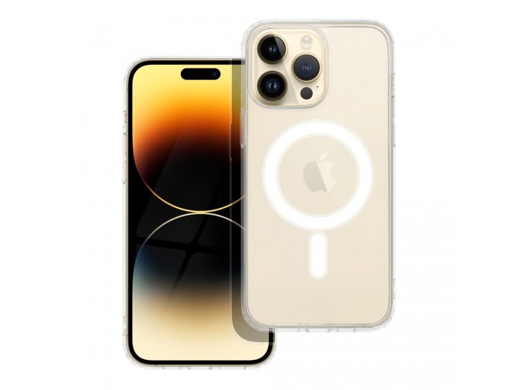 Zadní kryt Mag Cover pro IPHONE 14 PRO MAX transparentní