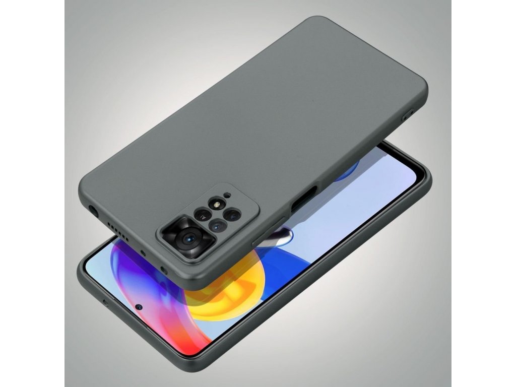 Zadní kryt METALLIC pro XIAOMI Redmi 9C šedý