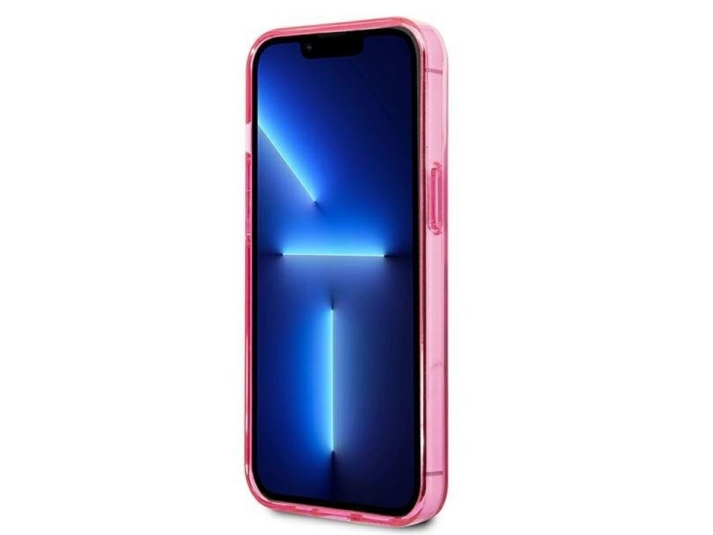 Zadní kryt pro iPhone 13 Pro / 13 6,1" růžový (Gradient Ikonik Karl & Choupette) KLHCP13LTGKCP