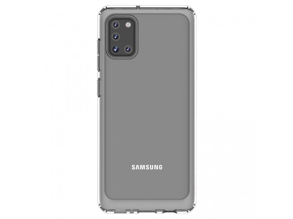 Zadní kryt pro Samsung Galaxy A31 Transparentní GP-FPA315KDATW