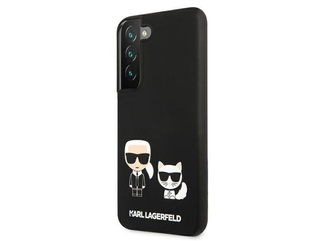 Zadní kryt Karl Lagerfeld pro Samsung Galaxy S22+ - černý