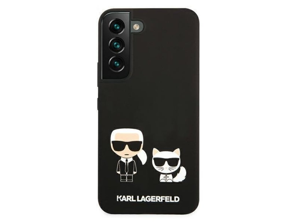 Zadní kryt Karl Lagerfeld pro Samsung Galaxy S22+ - černý