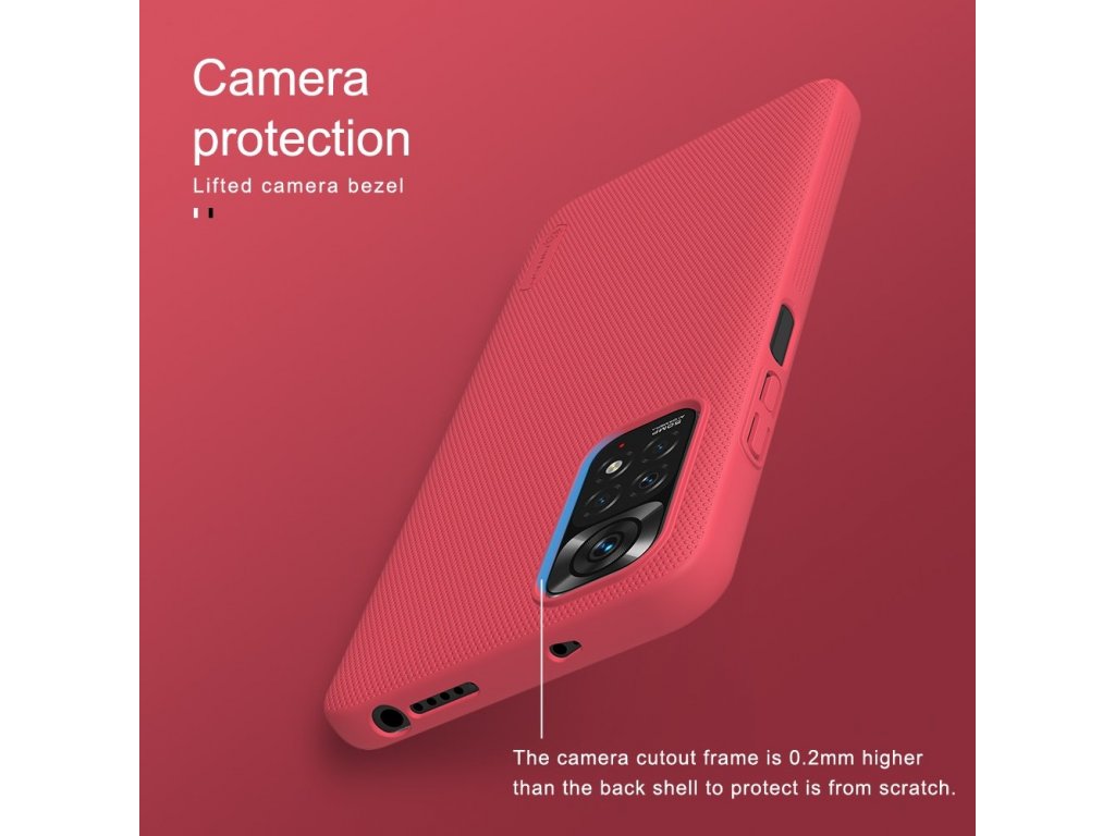 Zadní kryt pro Xiaomi Redmi Note 11/11S Bright Red