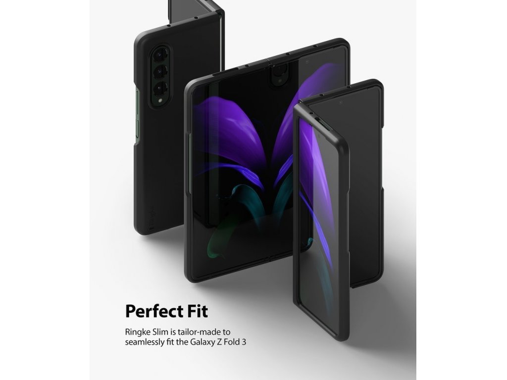 Zadní kryt Ringke slim pro Samsung Galaxy Z FOLD 3 černý