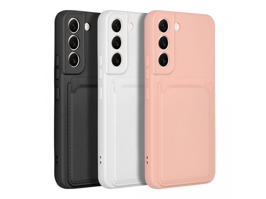 Zadní kryt s kapsou na karty pro XIAOMI Redmi 9A / 9AT, černý