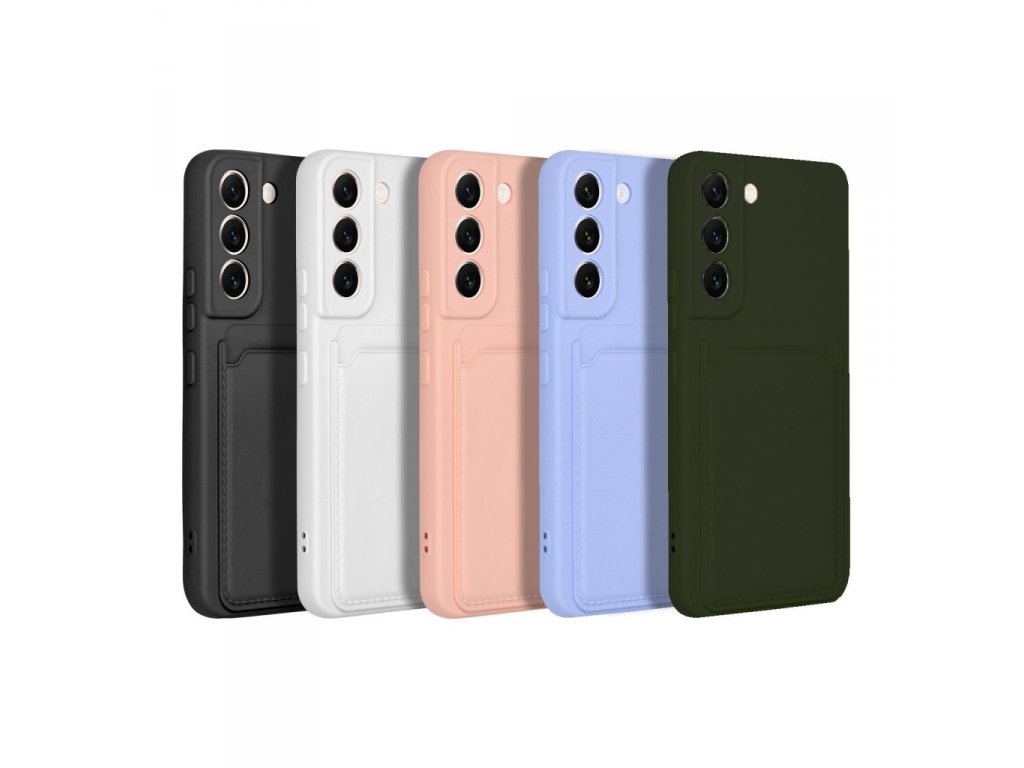 Zadní kryt s kapsou na karty pro XIAOMI Redmi 9A / 9AT, černý