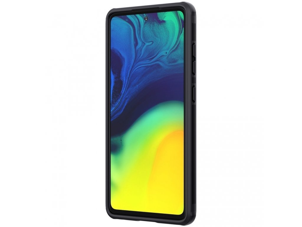 Zadní kryt s krytkou pro fotoaparát telefonu pro Samsung Galaxy A52 LTE/5G černý