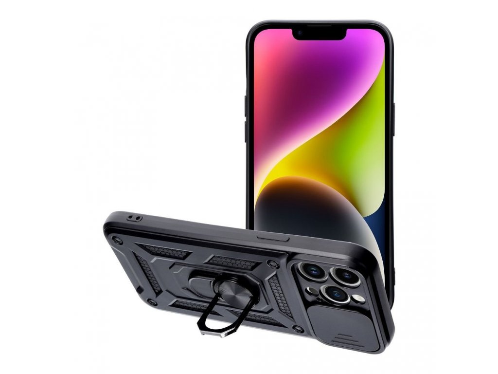 Zadní kryt SLIDE ARMOR pro IPHONE 11 Pro černý