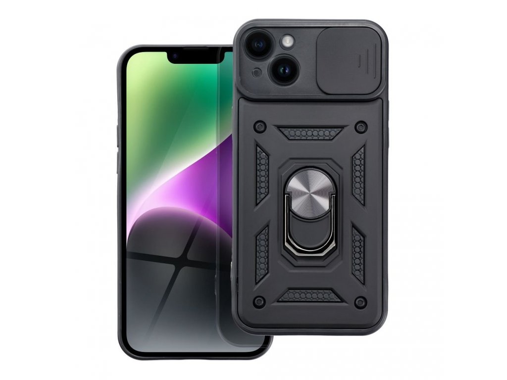 Zadní kryt SLIDE ARMOR pro IPHONE 14 Max černý