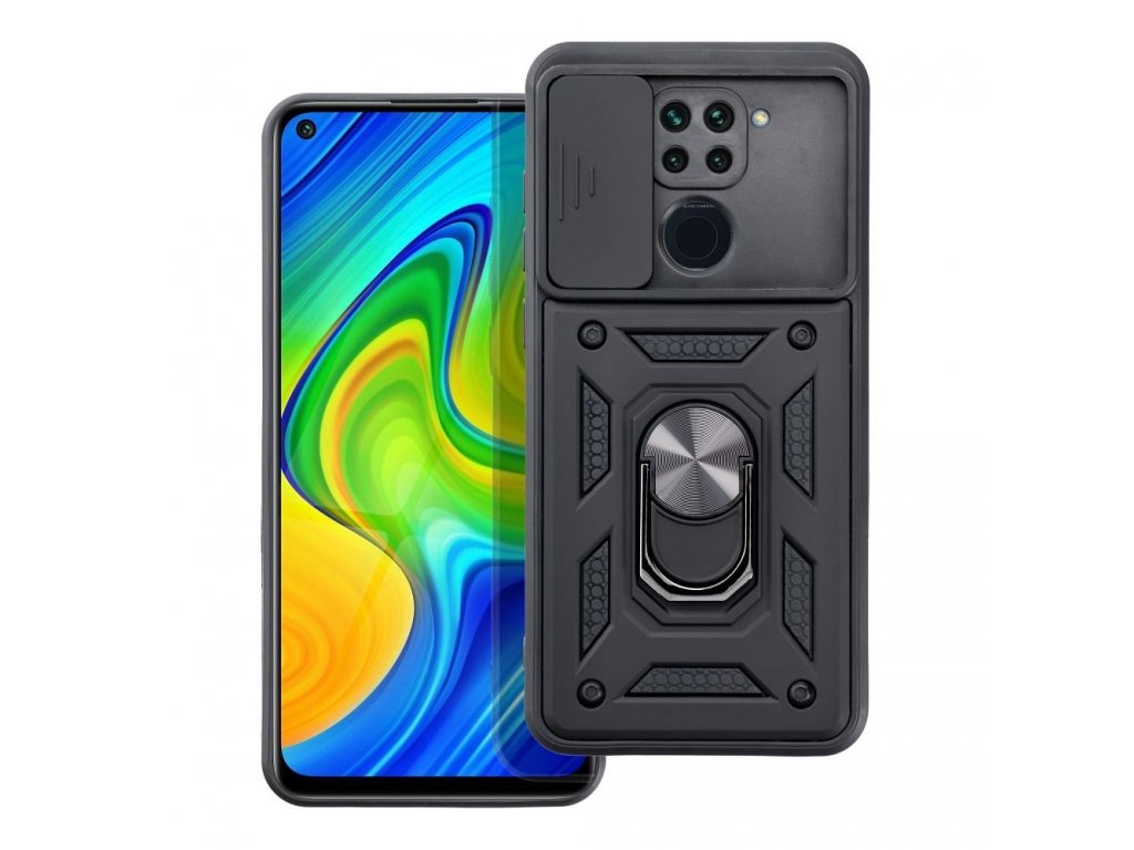 Zadní kryt SLIDE ARMOR pro XIAOMI Redmi NOTE 9 černý