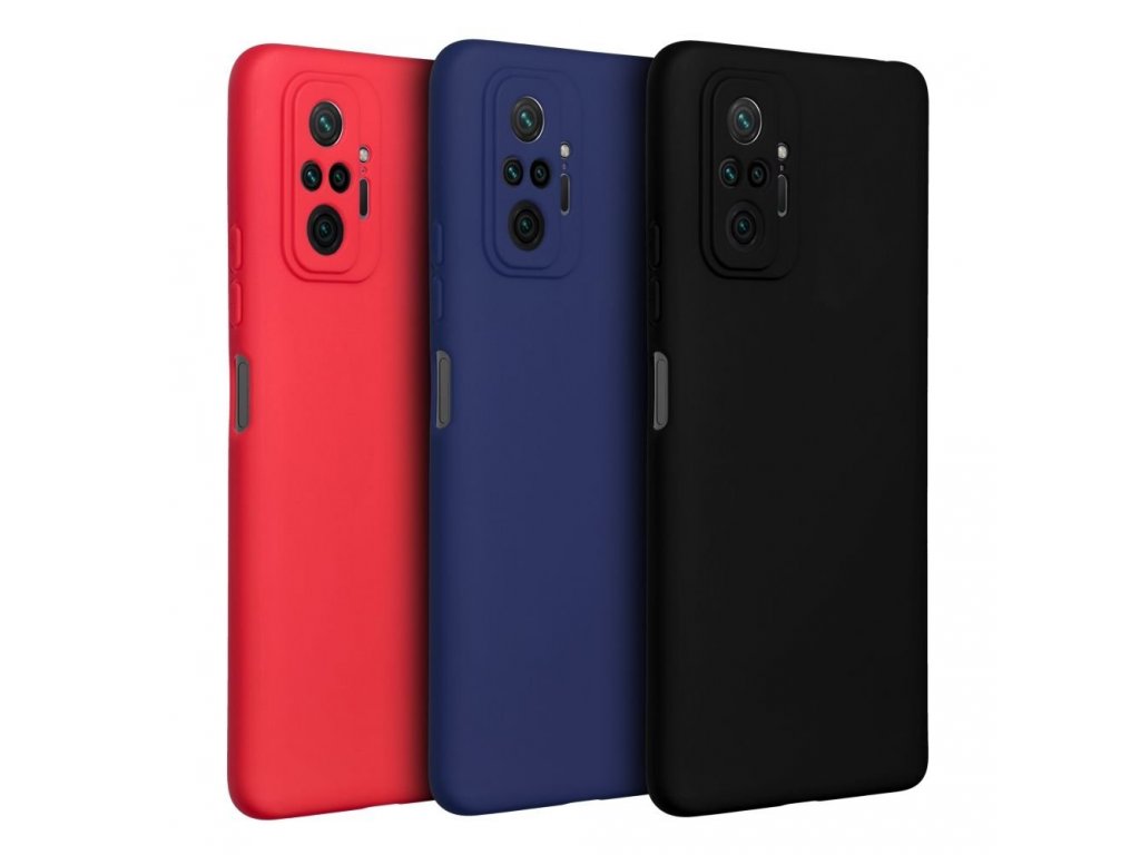 Zadní kryt SOFT pro XIAOMI Redmi 10C červený