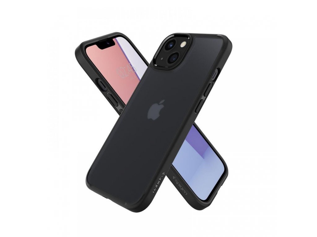 Zadní kryt ULTRA HYBRID pro iPhone 13 MATTE FROST BLACK