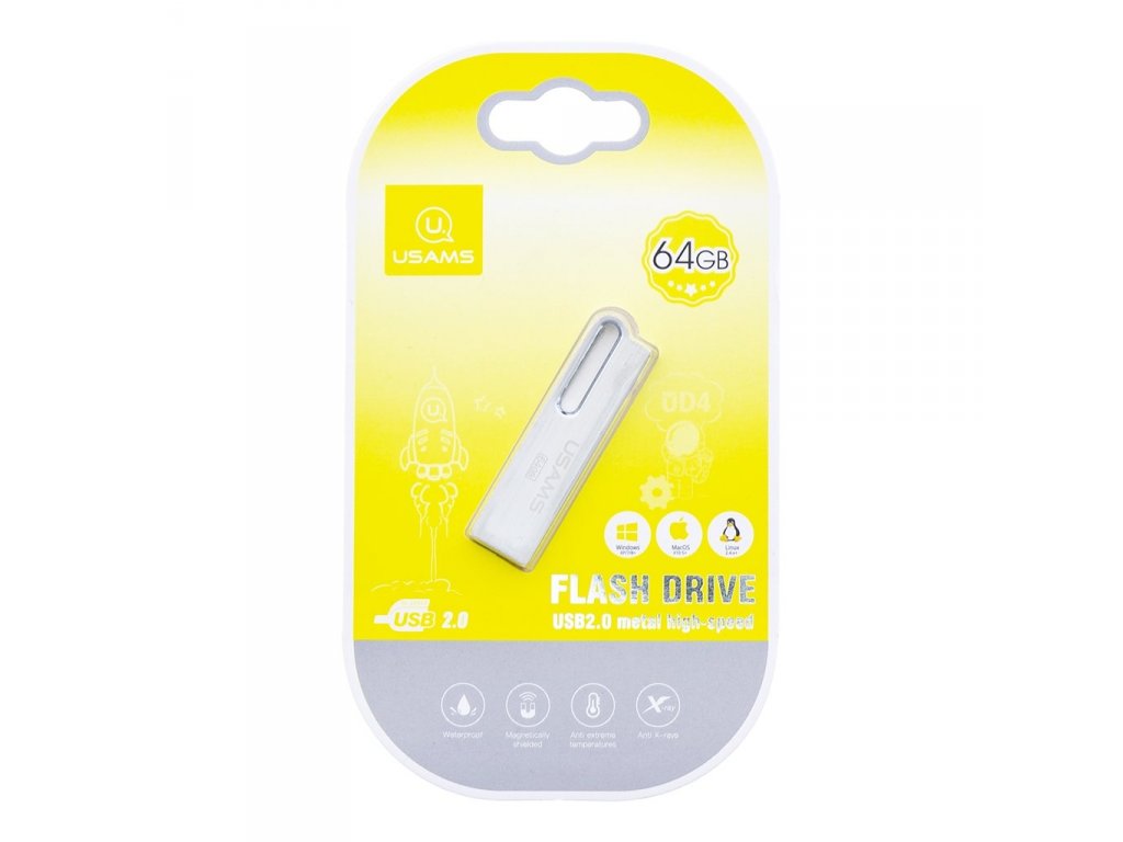 ZB099 64GB USB Flash Disk Aluminium Alloy (EU Blister)