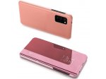 Clear View Case pouzdro s klapkou Samsung Galaxy Note 20 Ultra růžové