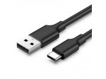 Datový kabel USB na USB-C 3A 0,5 m černý (60115)