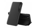 Eco Leather View Case elegantní knížkové pouzdro s funkcí stojánku pro Samsung Galaxy A02s černé