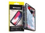 Full Magnetic Case magnetické pouzdro 360 na přední i zadní část + sklo na displej iPhone 11 Pro černo/průsvitné