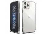 Fusion pouzdro s gelovým rámem iPhone 12 Pro / iPhone 12 průsvitné (FSAP0054)
