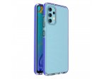 Gelové pouzdro Spring Case s barevným rámečkem pro Samsung Galaxy A32 4G tmavě modré