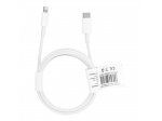 Kabel Typ C pro iPhone Lightning 8-pin Power Delivery PD18W 2A C973 bílý 2 metry