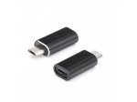 Nabíjecí adaptér pro iPhone Lightning 8-pin - Micro USB černý