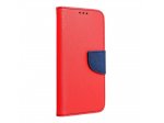 Pouzdro Fancy Book Samsung Galaxy S6 Edge červené/tmavě modré