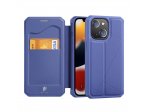 Pouzdro Skin X s flipovým krytem iPhone 13 modré