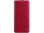 Qin Book Pouzdro pro Xiaomi Note 10 Pro červené