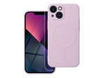 Silikonový zadní kryt Mag pro IPHONE 13 MINI růžový