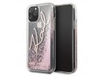 Třpytkové pouzdro pro iPhone 11 Pro Max růžově zlaté Glitter Signature