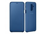 Wallet Cover pouzdro typu kniha s kapsou na karty Samsung Galaxy A6+ 2018 modré (EF-WA605CLEGWW)