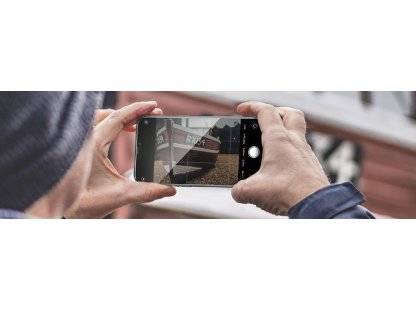 2.5D Tempered Glass odolné tvrzené sklo 9H iPhone 12 mini průsvitné (case friendly)