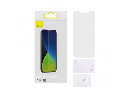 2x matné tvrzené sklo 0;25 mm iPhone 12 Pro / iPhone 12 průsvitné (SGAPIPH61P-LM02)