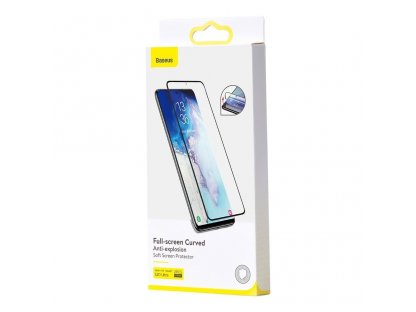 2x ochranná fólie 3D na celý displej 0,15 mm Samsung Galaxy S20 Ultra černá (SGSAS20U-KR01)