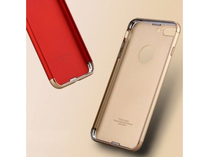 3 in 1 elegantní 3-dílné pouzdro iPhone 7 červené