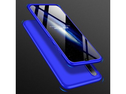 360 Protection Case pouzdro na přední i zadní část telefonu Samsung Galaxy A70 modré