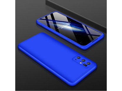 360 Protection Case pouzdro na přední i zadní část telefonu Samsung Galaxy S20 Plus modré