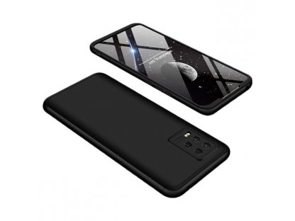 360 Protection Case pouzdro na přední i zadní část telefonu Xiaomi Mi 10 Lite černé