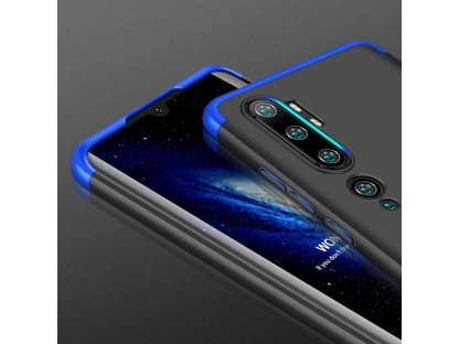 360 Protection Case pouzdro na přední i zadní část telefonu Xiaomi Mi Note 10 / Mi Note 10 Pro / Mi CC9 Pro modré