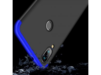 360 Protection Case pouzdro na přední i zadní část telefonu Xiaomi Mi Play černo/modré