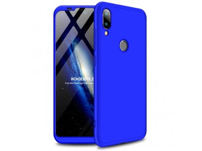 360 Protection Case pouzdro na přední i zadní část telefonu Xiaomi Mi Play modré