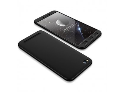 360 Protection Case pouzdro na přední i zadní část telefonu Xiaomi Redmi 5A černé