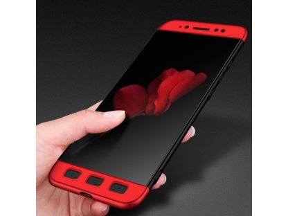 360 Protection Case pouzdro na přední i zadní část telefonu Xiaomi Redmi Note 5A Prime černo/modré