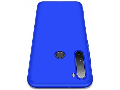 360 Protection Case pouzdro na přední i zadní část telefonu Xiaomi Redmi Note 8T modré